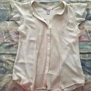 Forever 21 Ivory Blouse